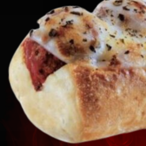 Firehouse Meatball® sub filled with Italian meatballs, provolone cheese, and marinara sauce