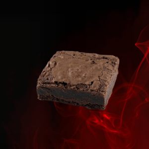 Decadent chocolate brownie with a soft, fudgy center—ideal for satisfying any sweet craving.