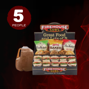 Deluxe Half Platter includes premium sub sandwiches with high-quality meats and cheeses, plus upgraded snack sides—ideal for meetings and catered lunches.