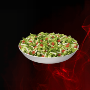 Signature Firehouse salad featuring a variety of deli meats, shredded cheese, and crisp vegetables—great for lunch or a light dinner option.